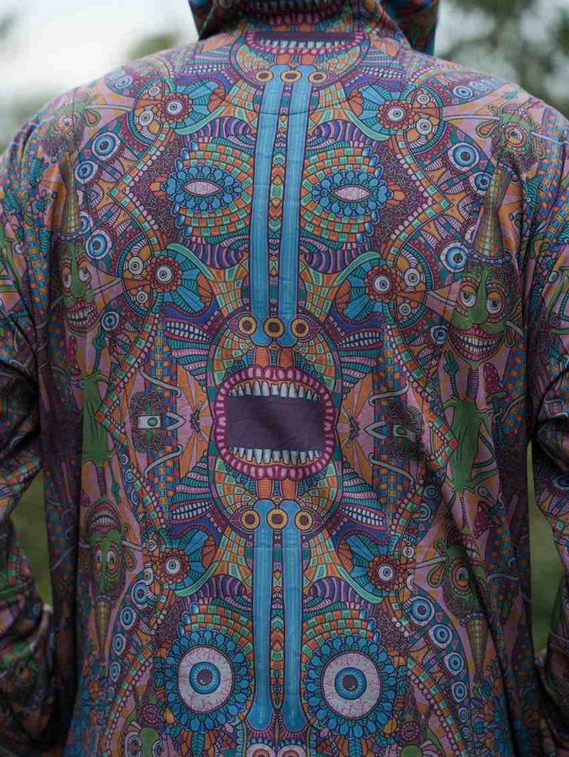 COSMIC DRISHTI - Art wear Unisex Windbreaker Coat Jacket