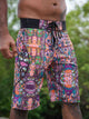 COSMIC DRISHTI - Psychedelic Art Printed Swim Shorts for Men