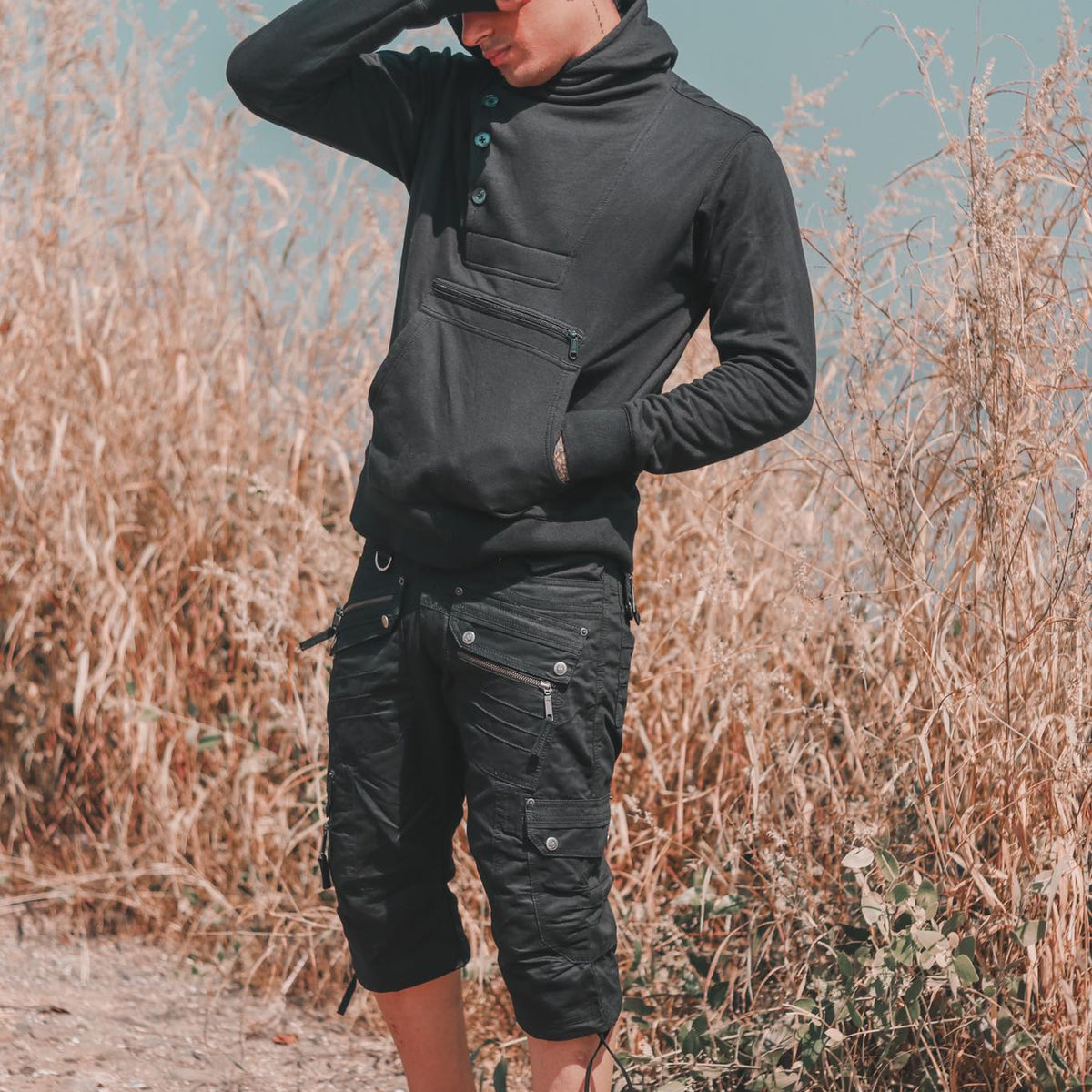 The Bangkok Cotton Fleece Hoodie for Men