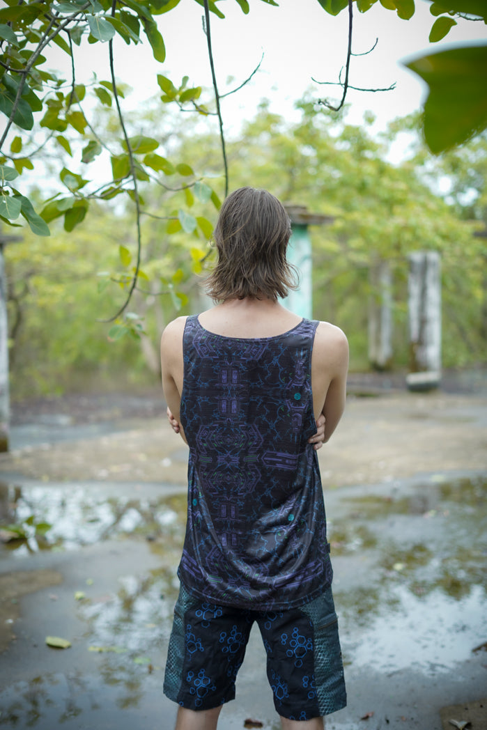 XENOMORPH | Men's  Cyber Punk Tank T-shirt