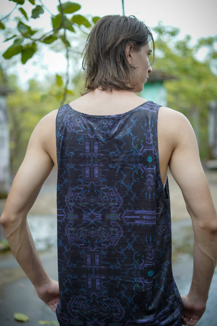 XENOMORPH | Men's  Cyber Punk Tank T-shirt