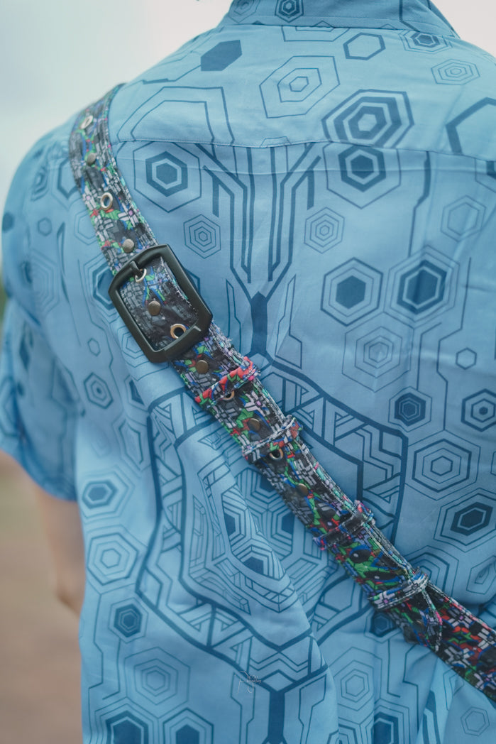 EQUILIBRIUM| Unisex Crossbody Bags | Raver Festival Sling Aztec Bag