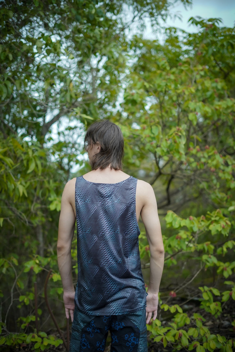 PYTHON VORTEX | Men's Psychedelic Tank T-shirts