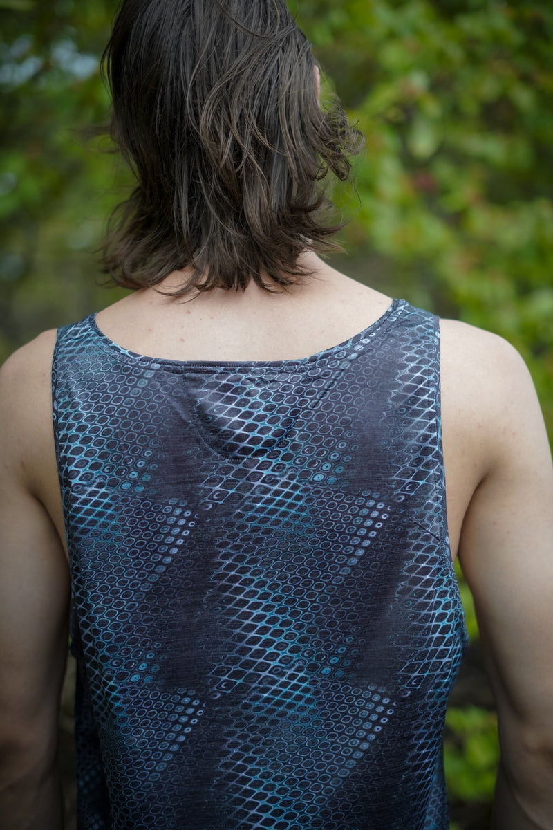 PYTHON VORTEX | Men's Psychedelic Tank T-shirts