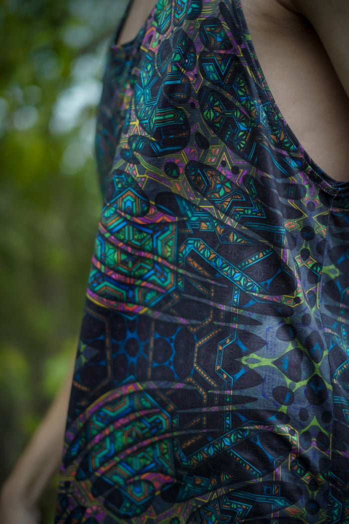 MIND FLARE v2 | Men's Psychedelic Tank T-shirts