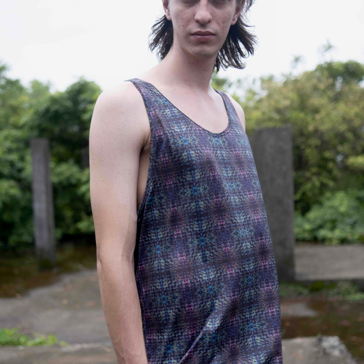 EQUILIBRIUM | Men's Psychedelic Tank T-shirts
