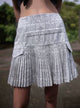 Magma Codex  - Women's White Gypsy Mini Skirt