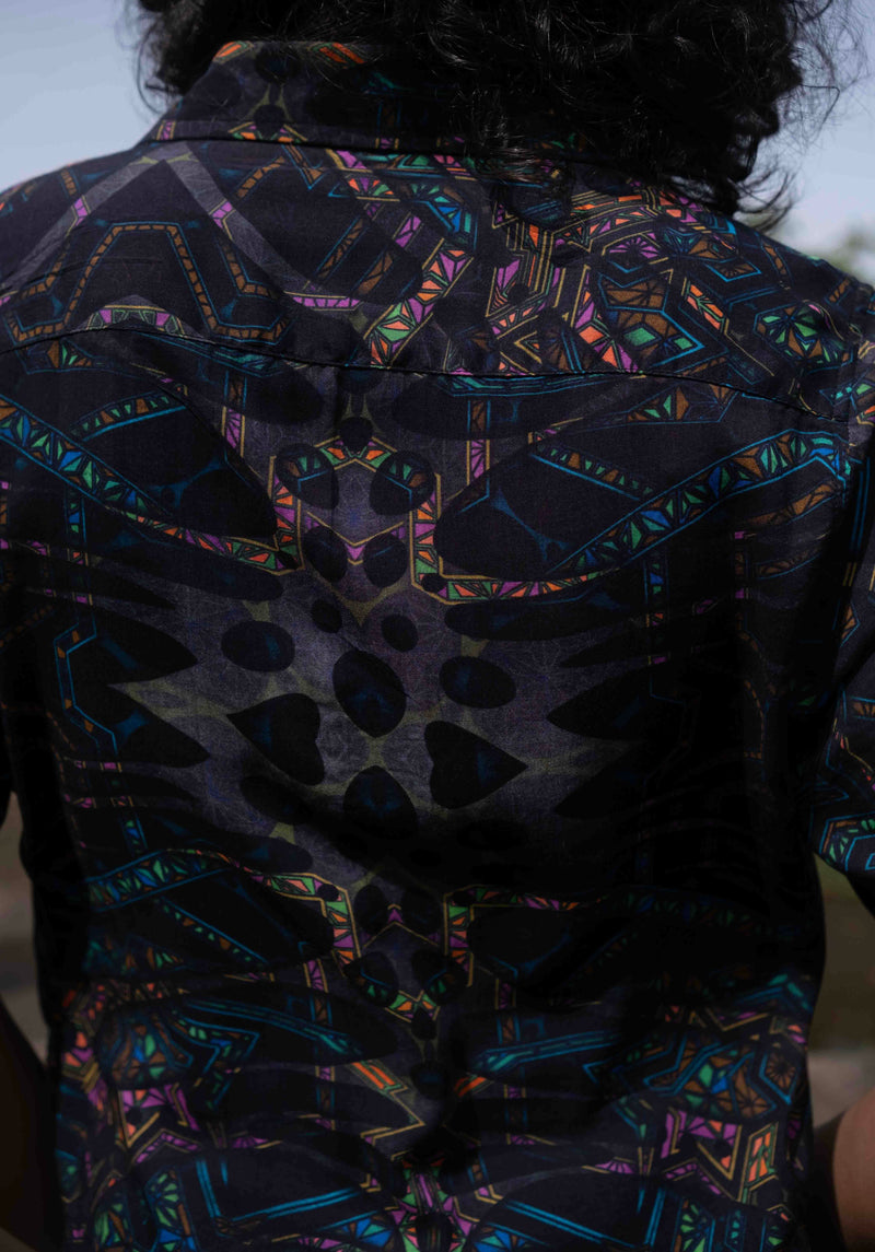 MINDFLARE | Art wear Bamboo Women's Crop Top Shirt