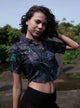 FLUXFUNC | Bamboo Fabric Women's Crop Tops | Eco-Friendly Boho Crop Shirt