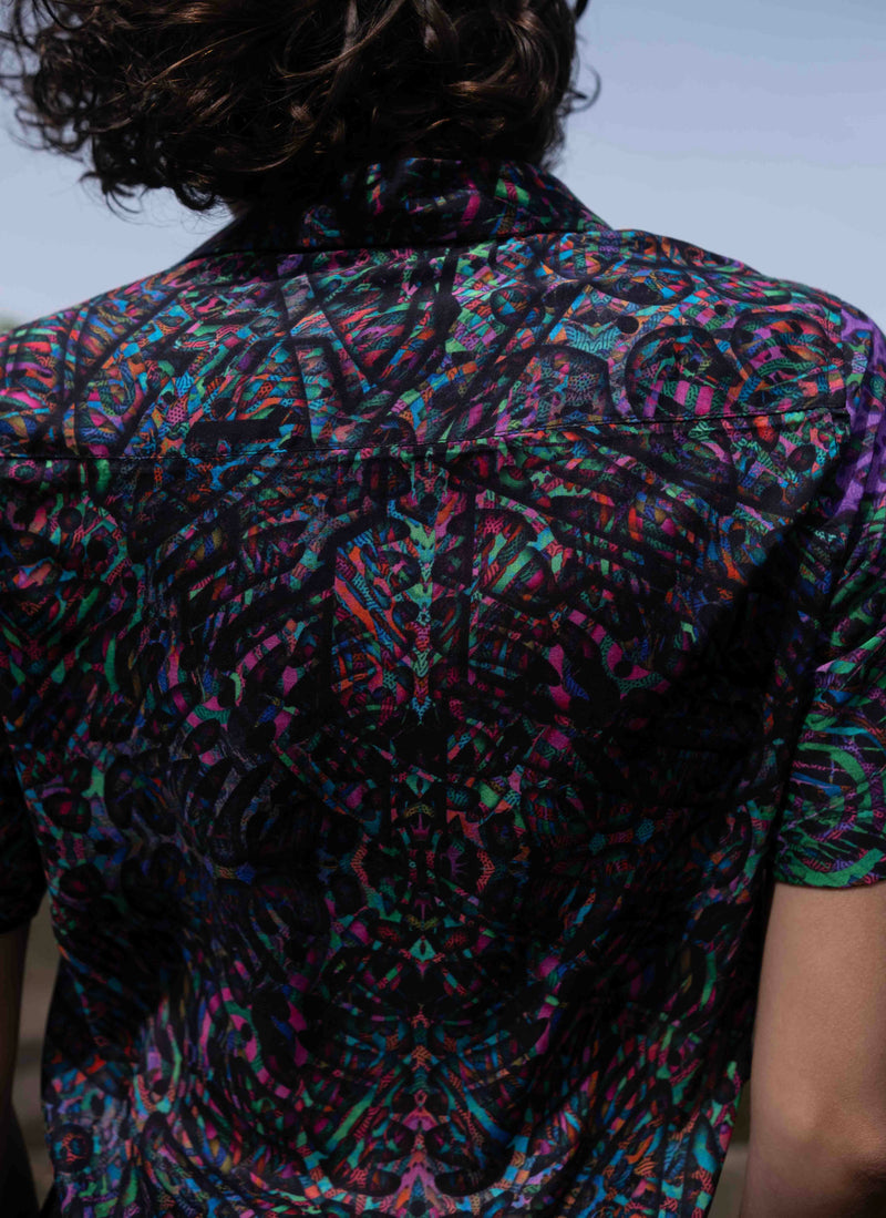 FLUXFUNC | Bamboo Fabric Women's Crop Tops | Eco-Friendly Boho Crop Shirt