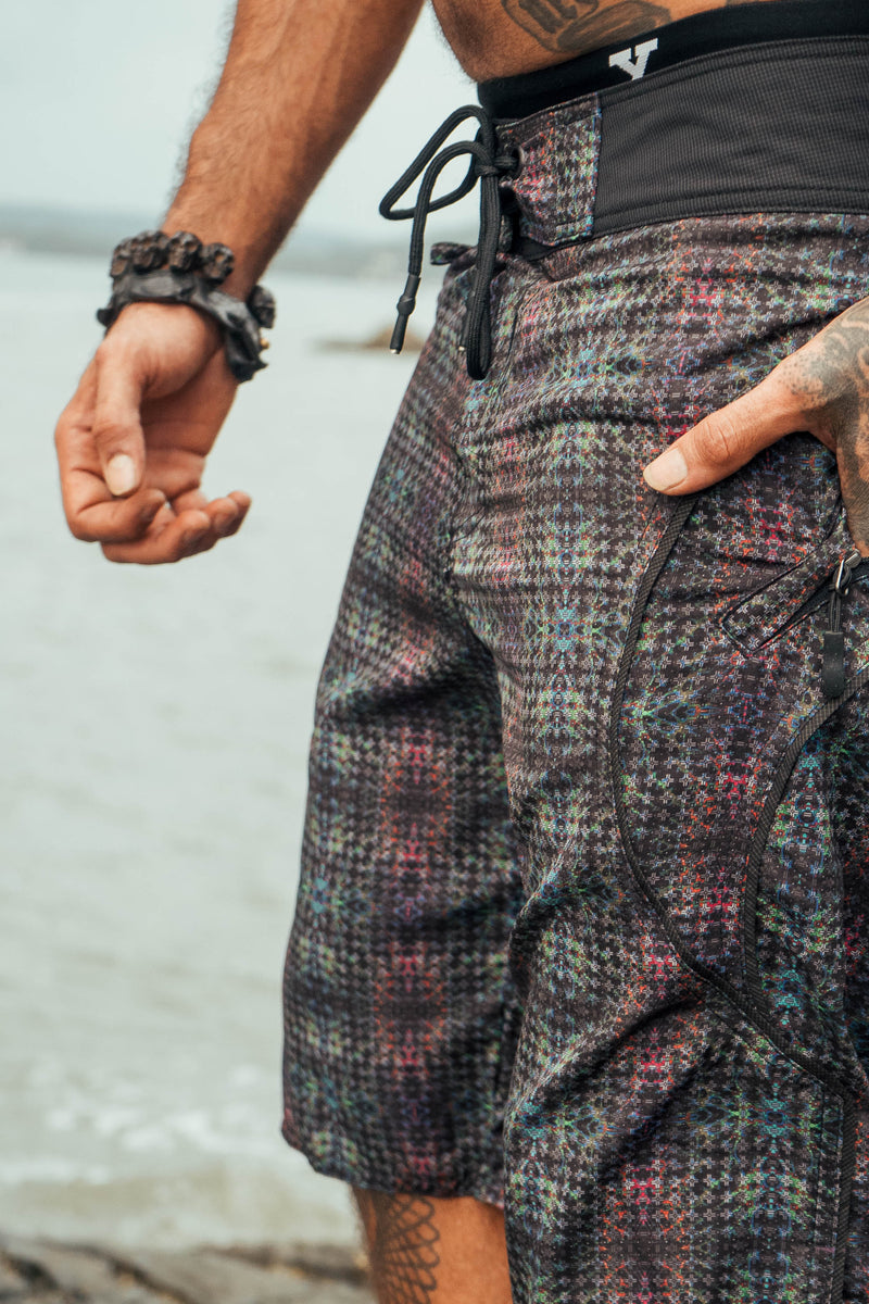 EQUILIBRIUM | Men's Swim Board Shorts Geometric Art