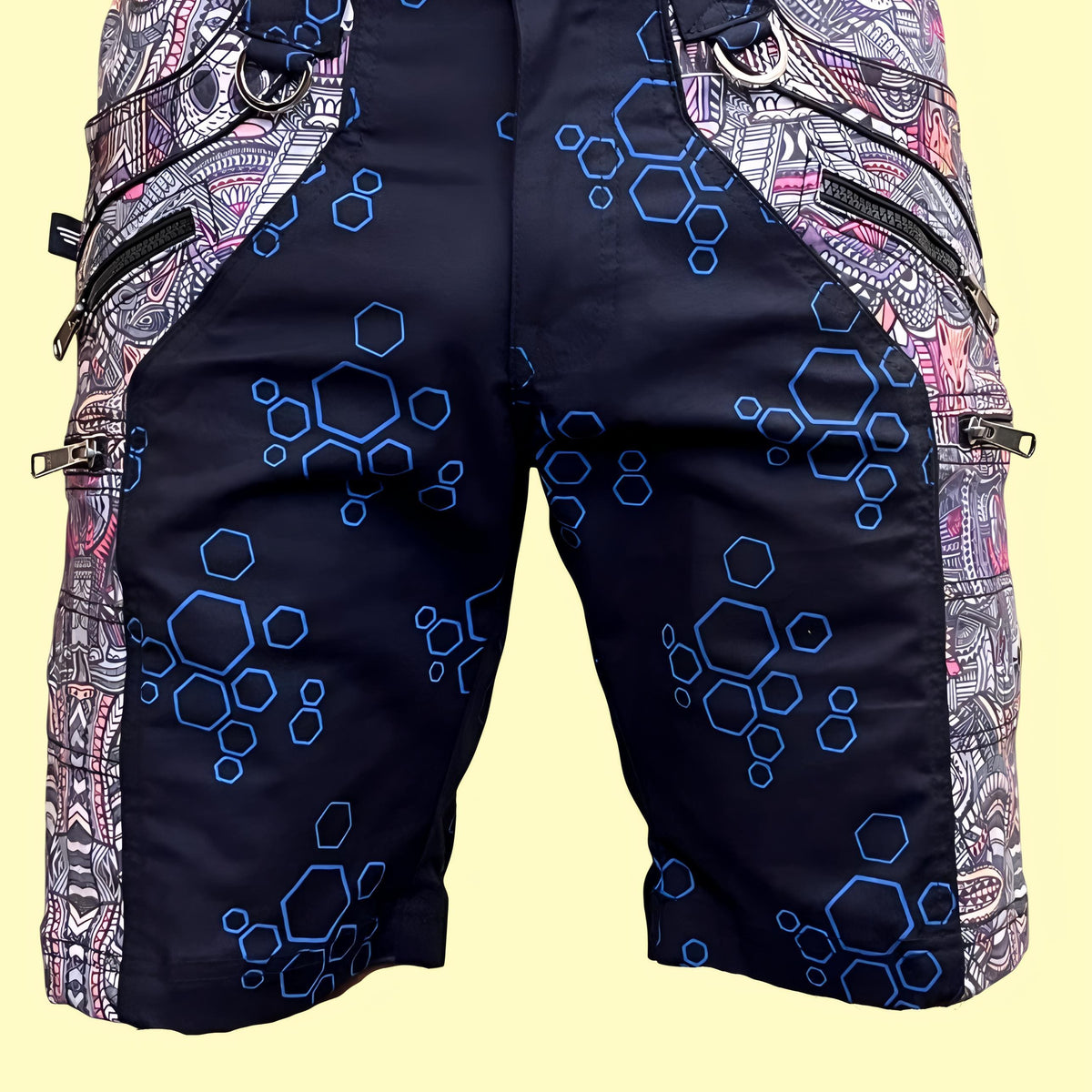 Dorset Dreams - Men's Goa Trance Festival Above the Knee Shorts
