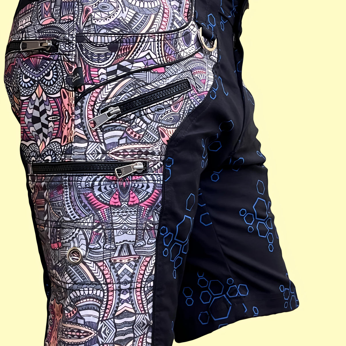 Dorset Dreams - Men's Goa Trance Festival Above the Knee Shorts