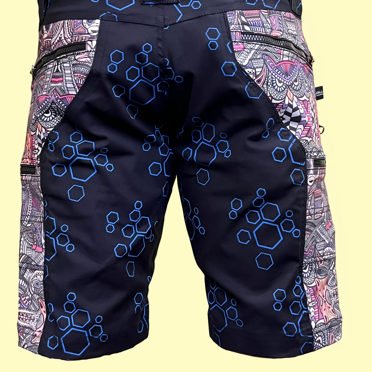Dorset Dreams - Men's Goa Trance Festival Above the Knee Shorts