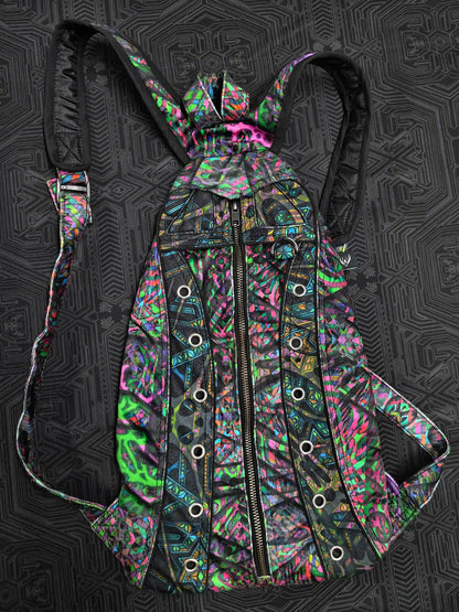 ZYLO Bag - MIND FLARE | Art Wear Rave Backpack