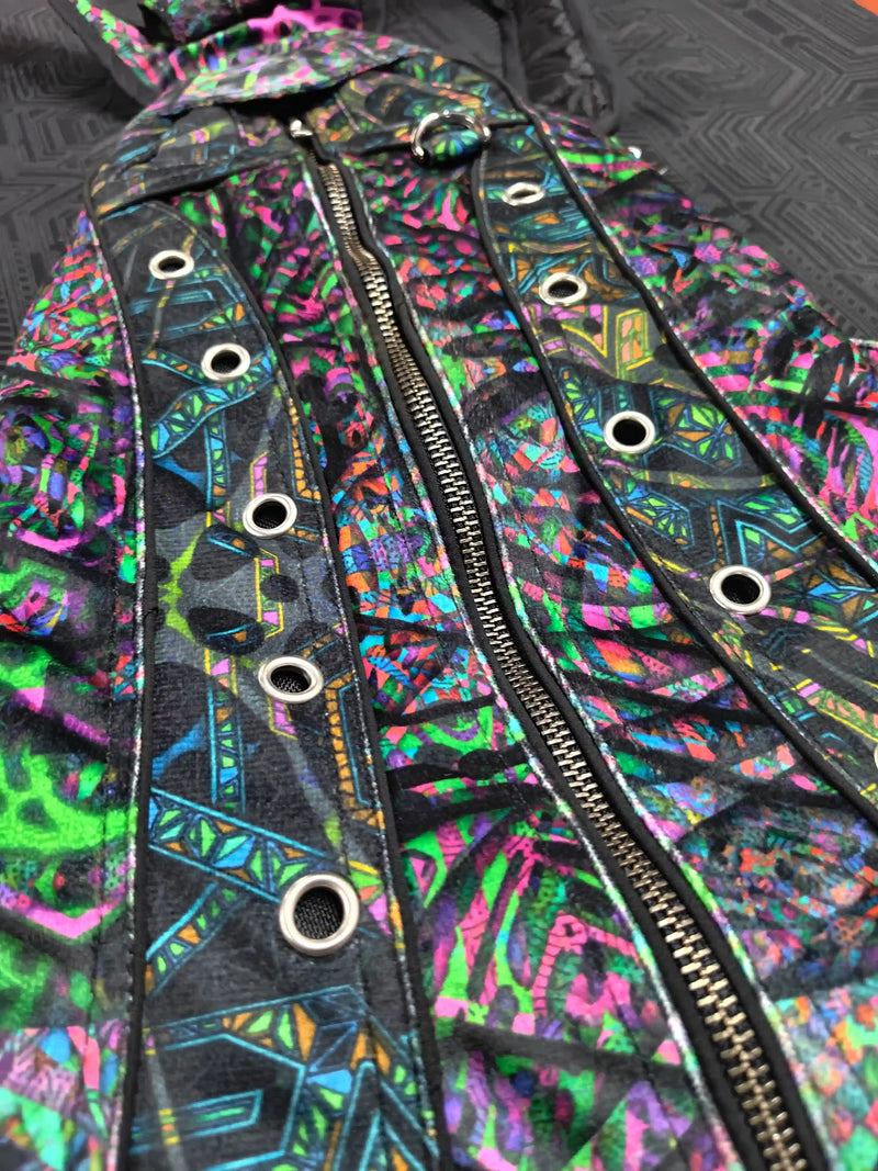 ZYLO Bag - MIND FLARE | Art Wear Rave Backpack