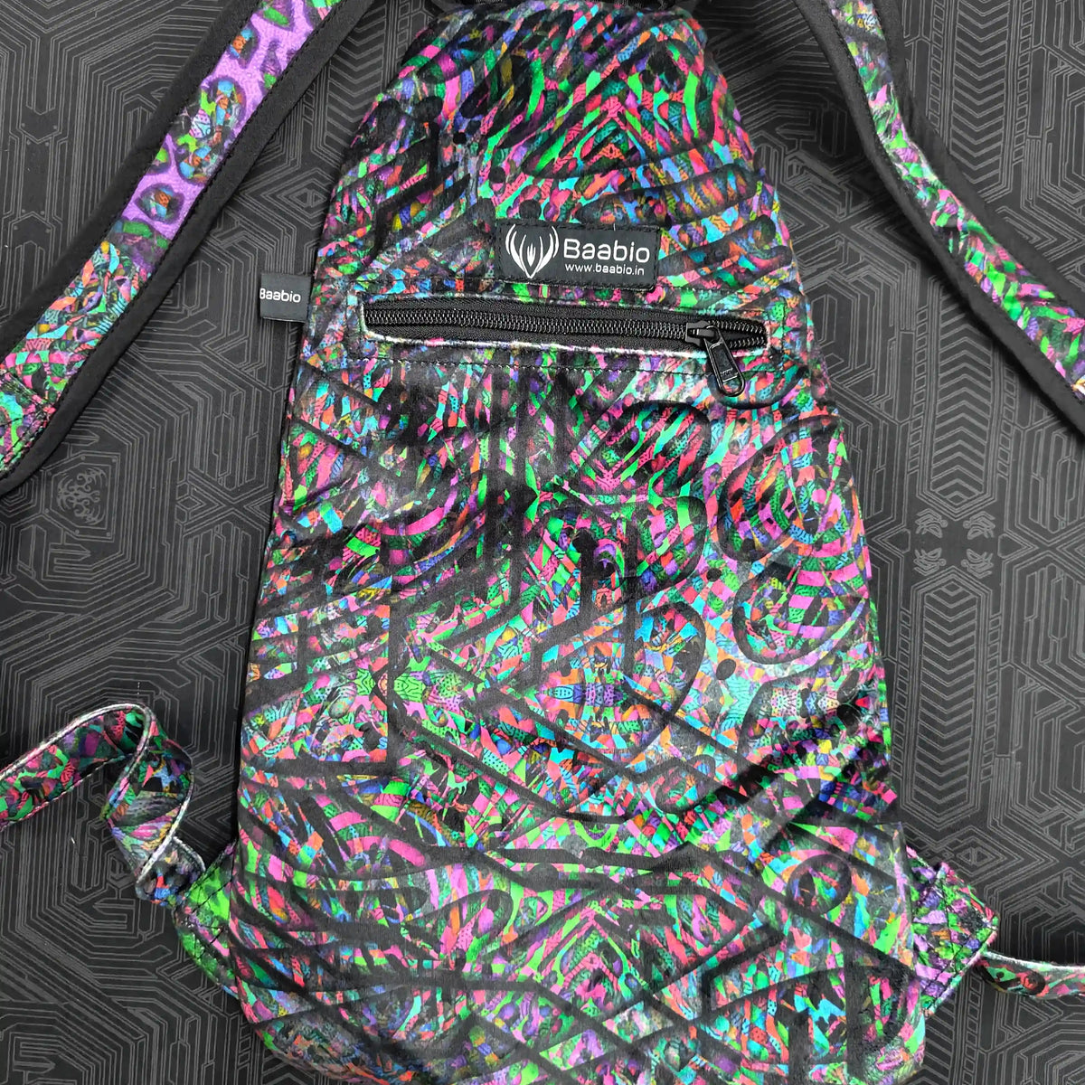 ZYLO Bag - MIND FLARE | Art Wear Rave Backpack