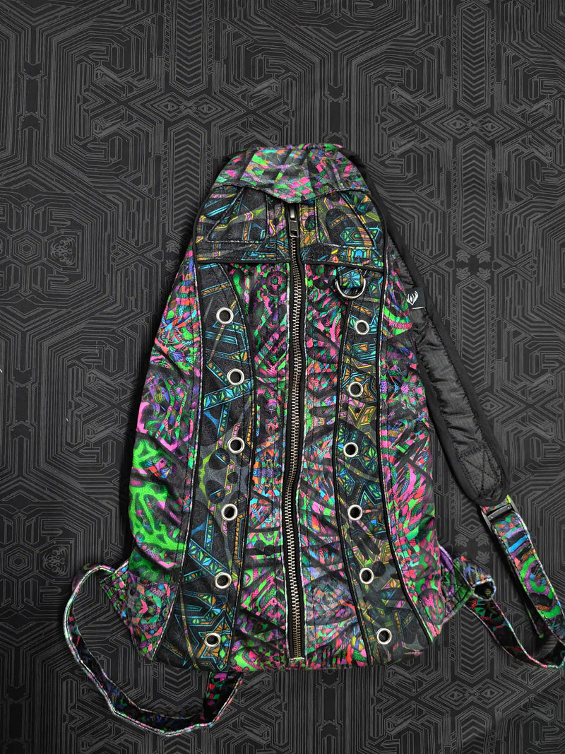 ZYLO Bag - MIND FLARE | Art Wear Rave Backpack