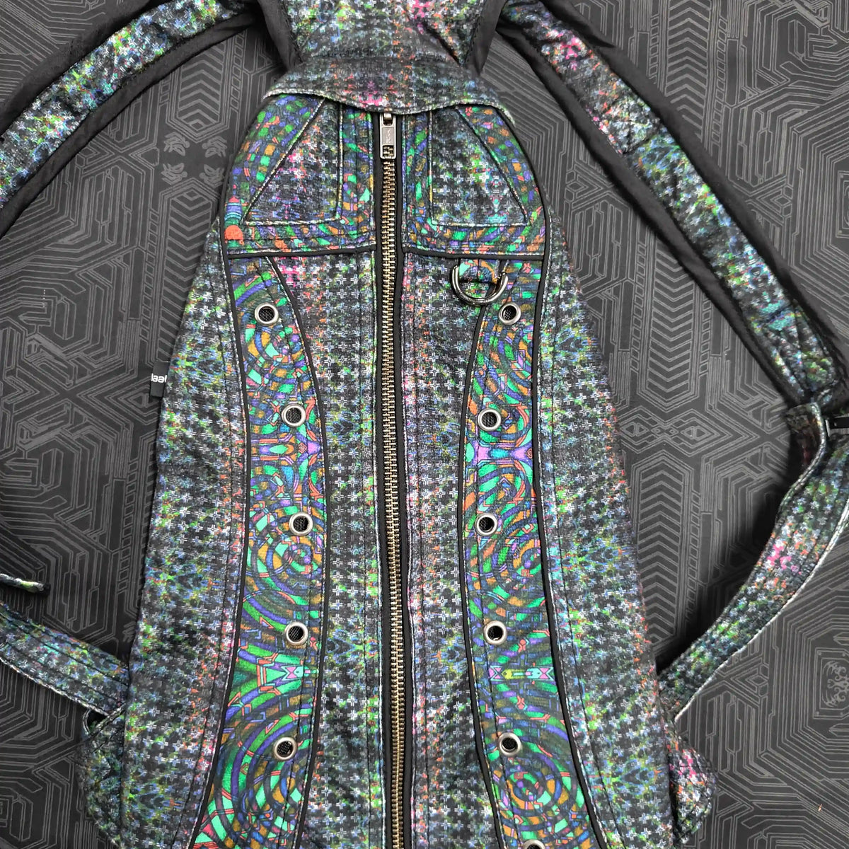 ZYLO Bag - MIND FLARE | Art Wear Rave Backpack