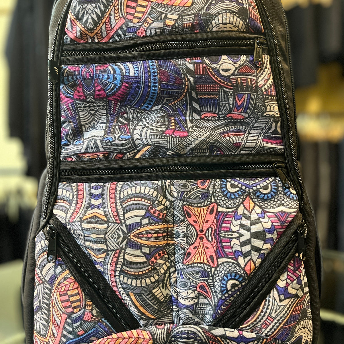 HOBBIT Bag-pack : Digital-printed Premium Canvas Travel Backpack