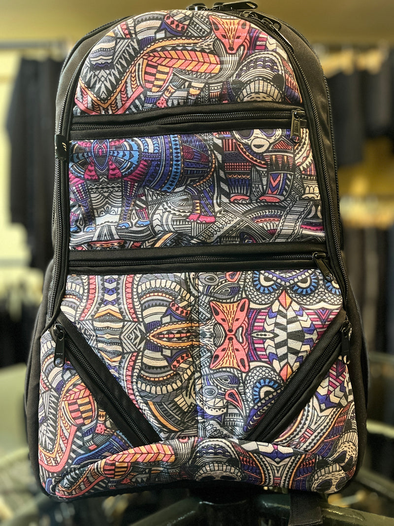 HOBBIT Bag-pack : Digital-printed Premium Canvas Travel Backpack