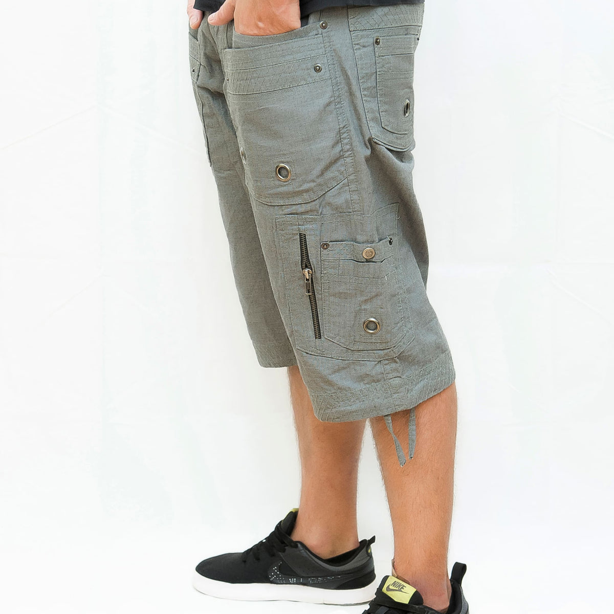 Ksl8r Shorts  - Multi-Pocket Cargo Shorts for Men