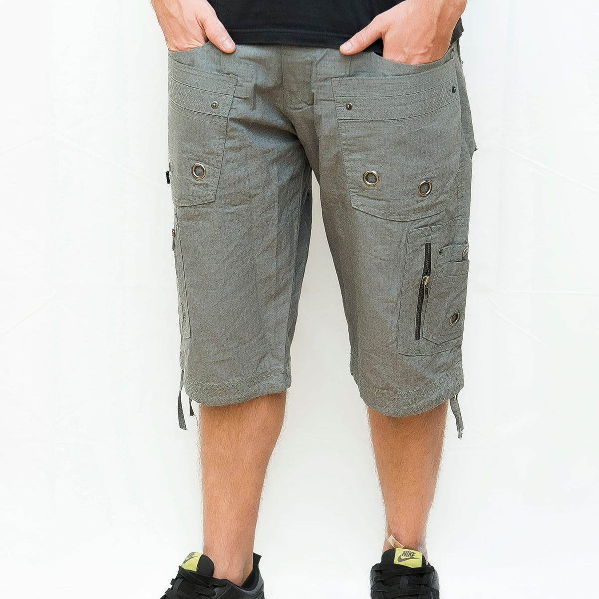 Ksl8r Shorts  - Multi-Pocket Cargo Shorts for Men