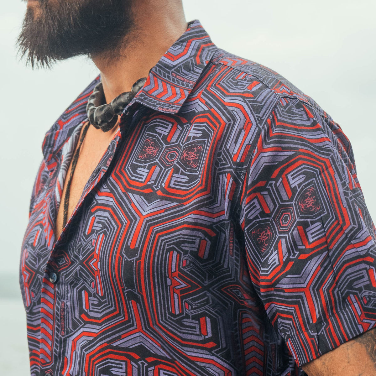 METANOIA | Men's Bamboo Shirts | Cyberpunk Style Shirt