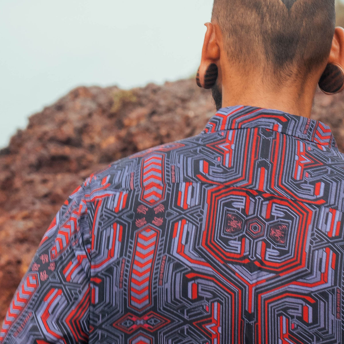 METANOIA | Men's Bamboo Shirts | Cyberpunk Style Shirt