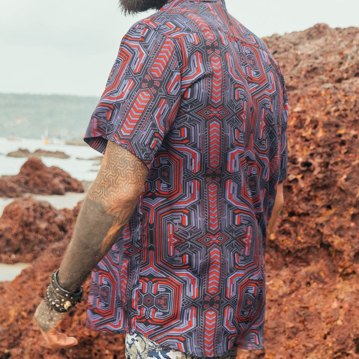METANOIA | Men's Bamboo Shirts | Cyberpunk Style Shirt