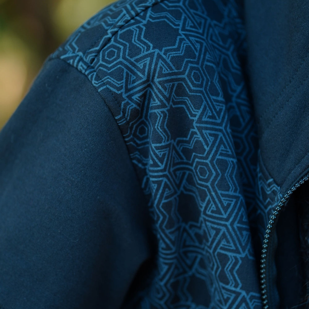 Pythagoras - Cotton Fleece Hoodies for Men with Psychedelic Print