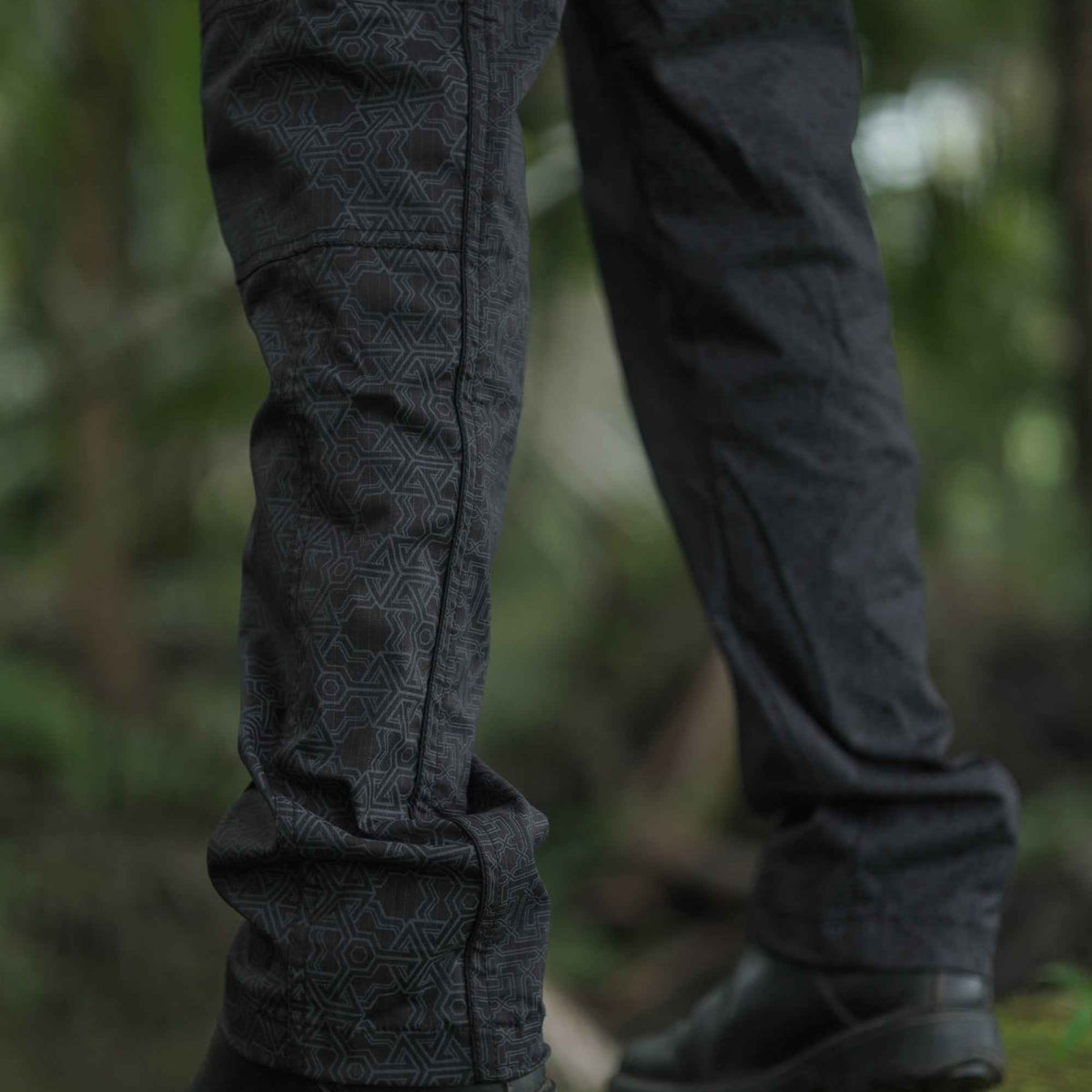 Pythagoras Yantra Grey - Psytrance Festival NY Pants for Men