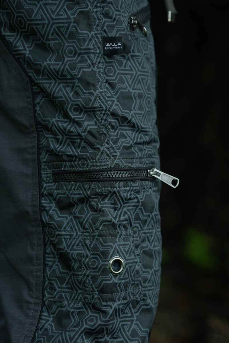 Pythagoras | Men's Cyberpunk NY Cargo Shorts