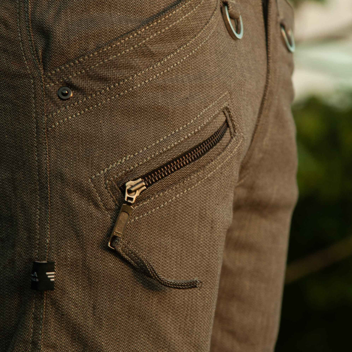 Urban Hippie Grey Stretchable Cargo Pants