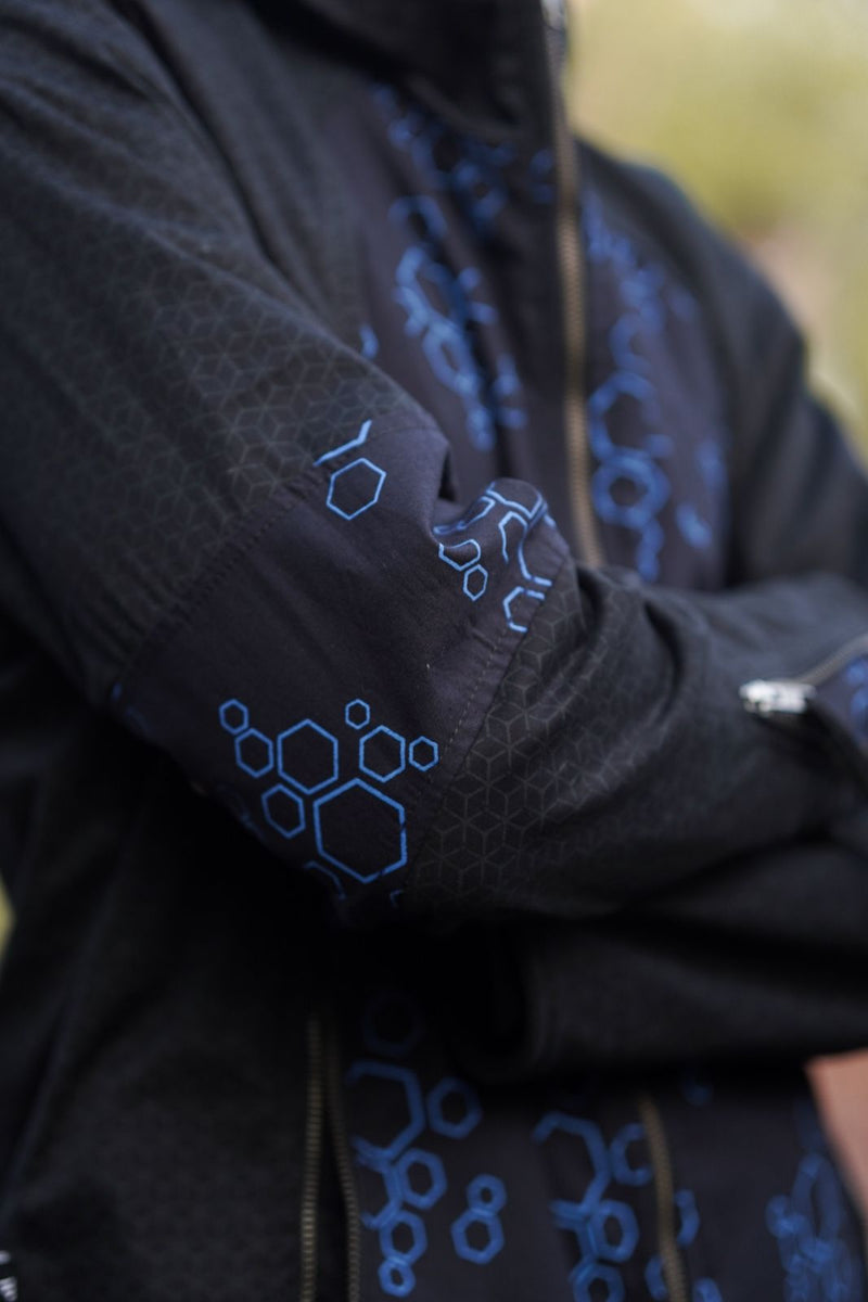 ABSTRACT DWELL - Men's Printed Heavy Cotton Jacket