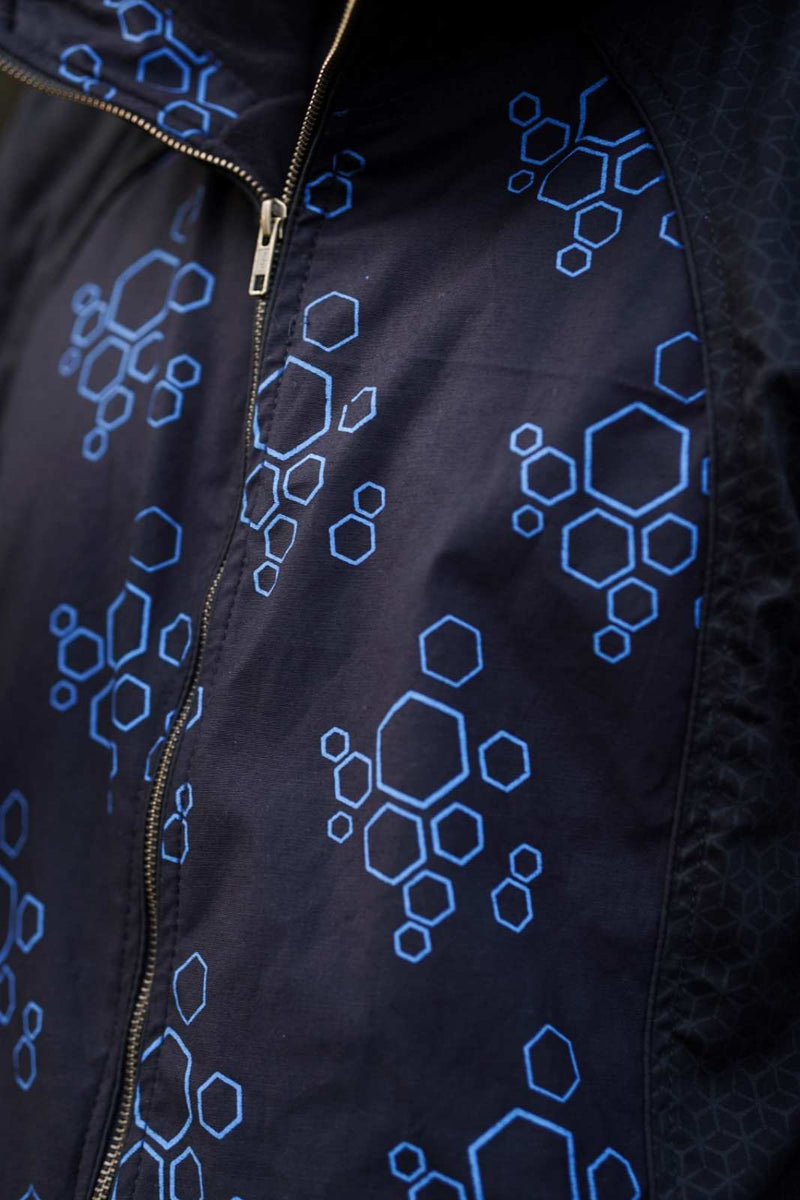 ABSTRACT DWELL - Men's Printed Heavy Cotton Jacket