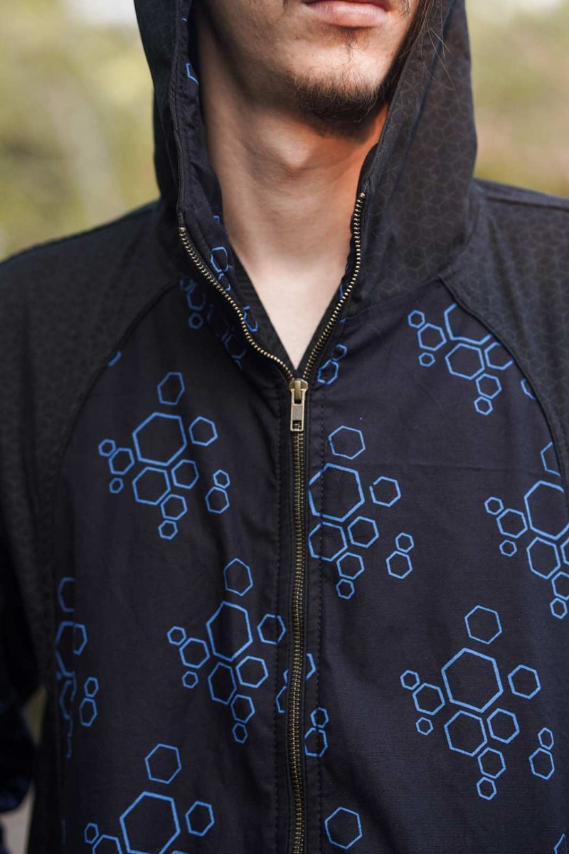 ABSTRACT DWELL - Men's Printed Heavy Cotton Jacket