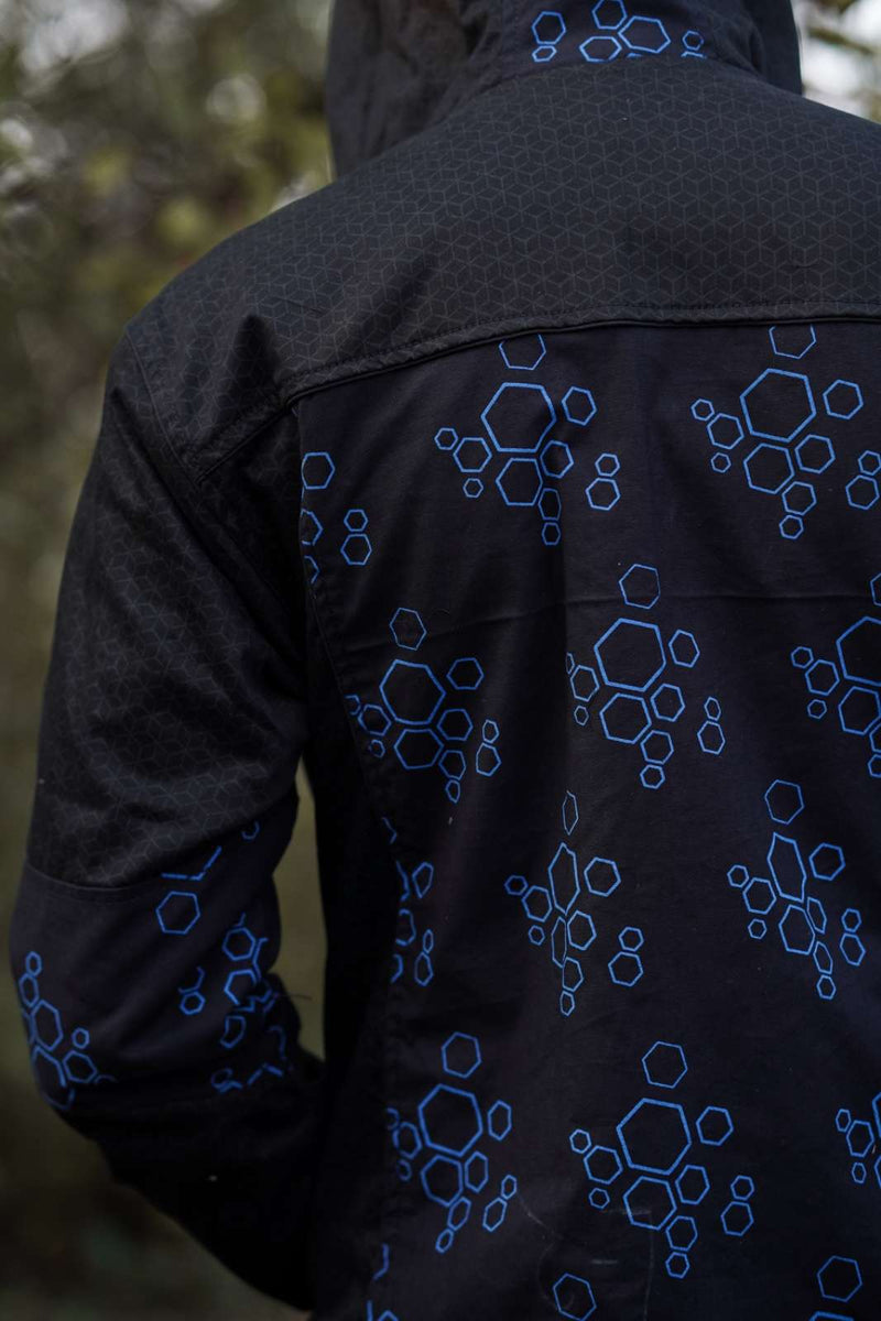 ABSTRACT DWELL - Men's Printed Heavy Cotton Jacket