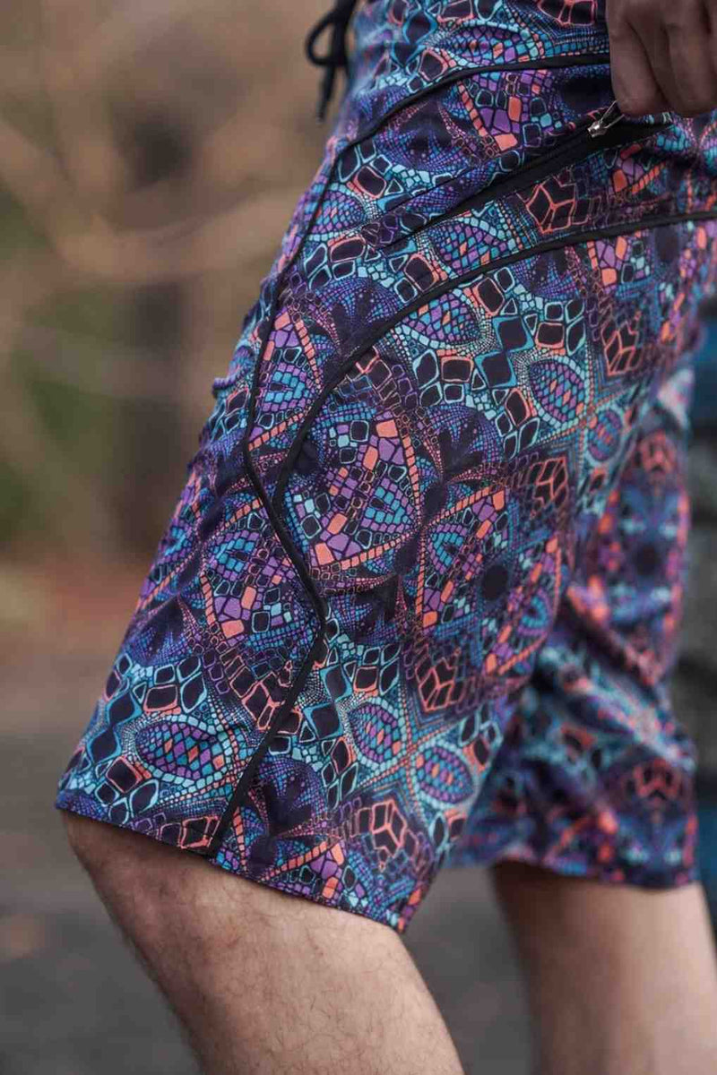Kaleidoscope | Men's Swim Board Shorts Art Wear Shorts