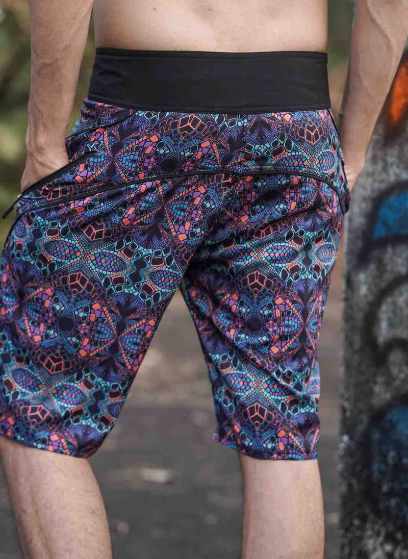 Kaleidoscope | Men's Swim Board Shorts Art Wear Shorts