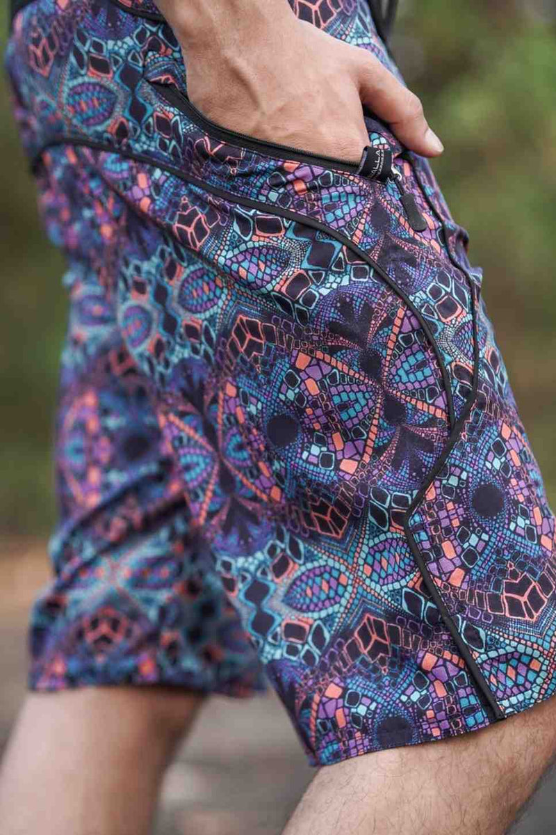 Kaleidoscope | Men's Swim Board Shorts Art Wear Shorts
