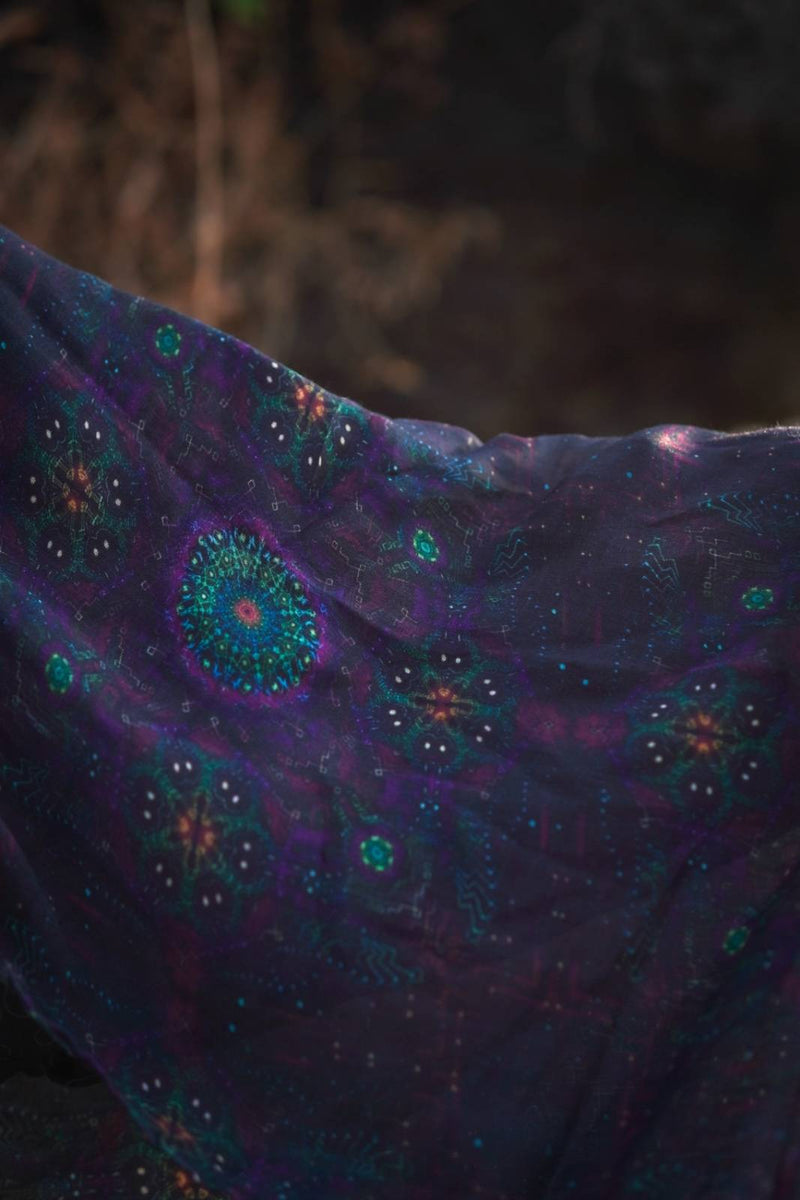Transcendence | Bamboo Fabric Scarf | Lightweight Summer Beach Scarf