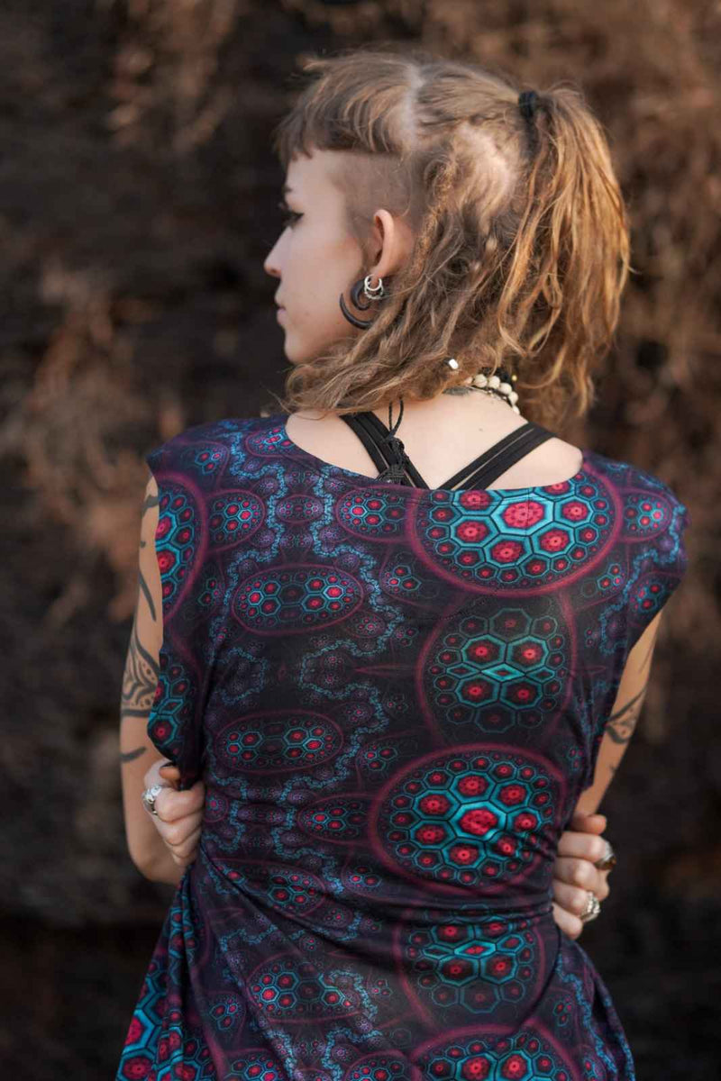 MOLECULE HAZE | Unisex Psychedelic Art Wear Tank T-shirts