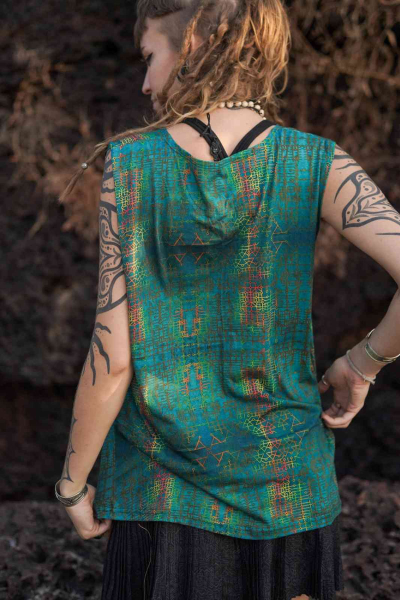 BLUE DREAMS | Unisex Psychedelic Art Wear Tank T-shirts