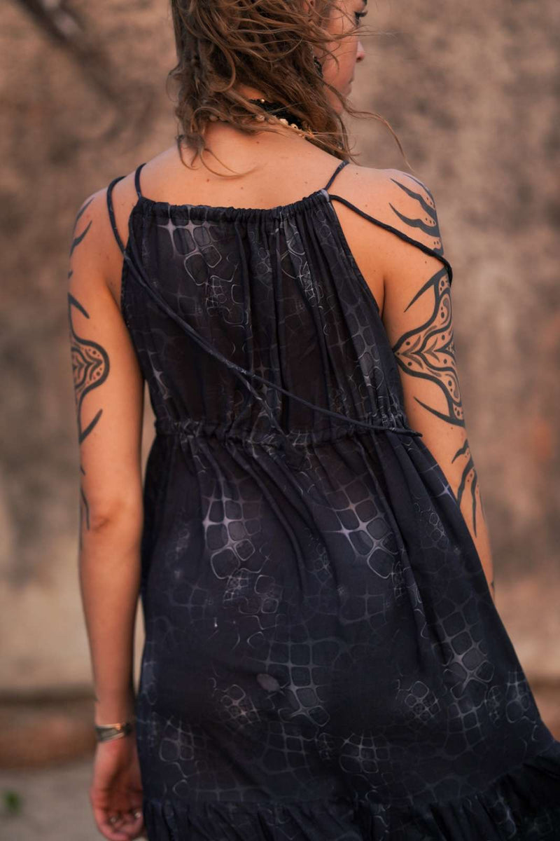 Levitance - Empire Dress Boho Bamboo Women's Long Dress