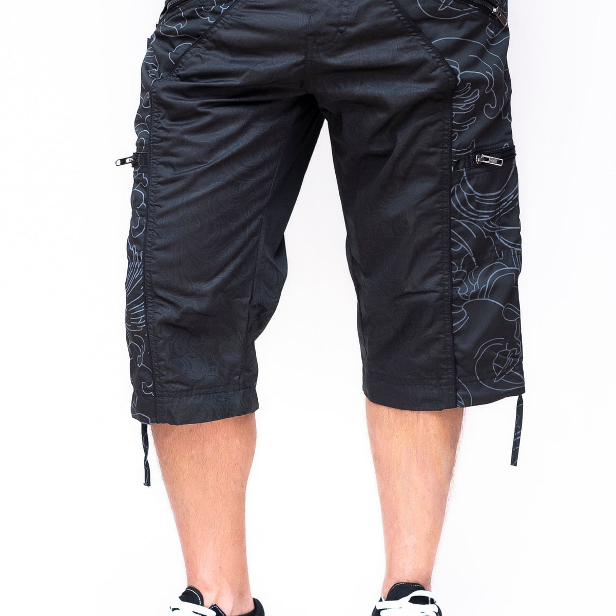 XING-YANG NY 3/4 Cargo Shorts | Post-Apocalyptic Steampunk Shorts