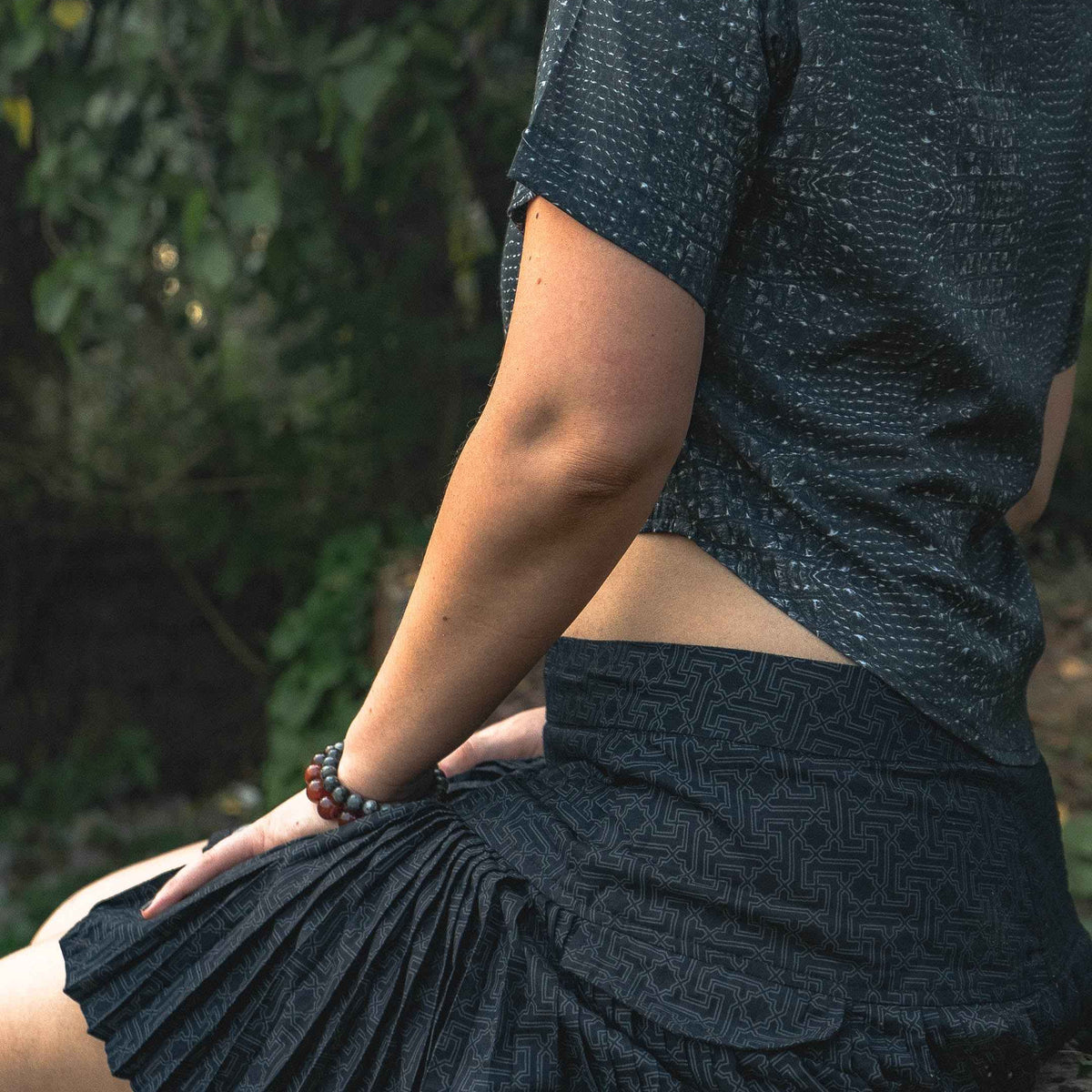 YANTRA | Women's Viscose Skirt | Pixie Festival Goa Rave Skirts