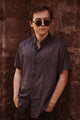 ATOMS & MOLECULES- Bamboo Men's Short Sleeve Party Shirts Rave Shirts