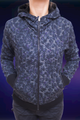 HEXAGON DWELL | Women's All-Over-Print Hoodie | Cyberwear Winter Clothing Women