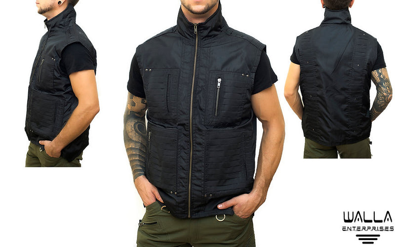 Flying Russian Sleeveless Vest Jacket for Men